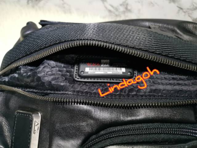Bodybag tumi slingbag crossbody waistbag tas kulit mirror quality