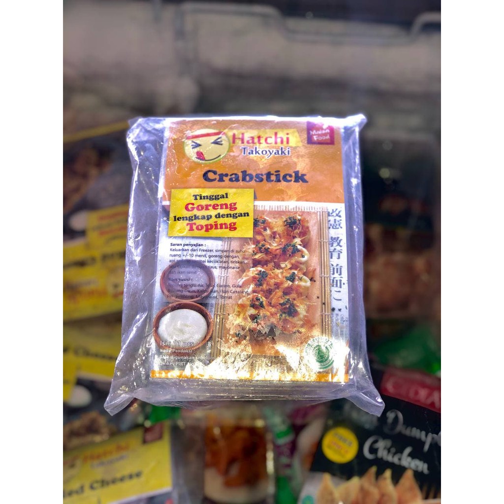 

Hatchi Takoyaki Crabstick Praktis langsung Goreng