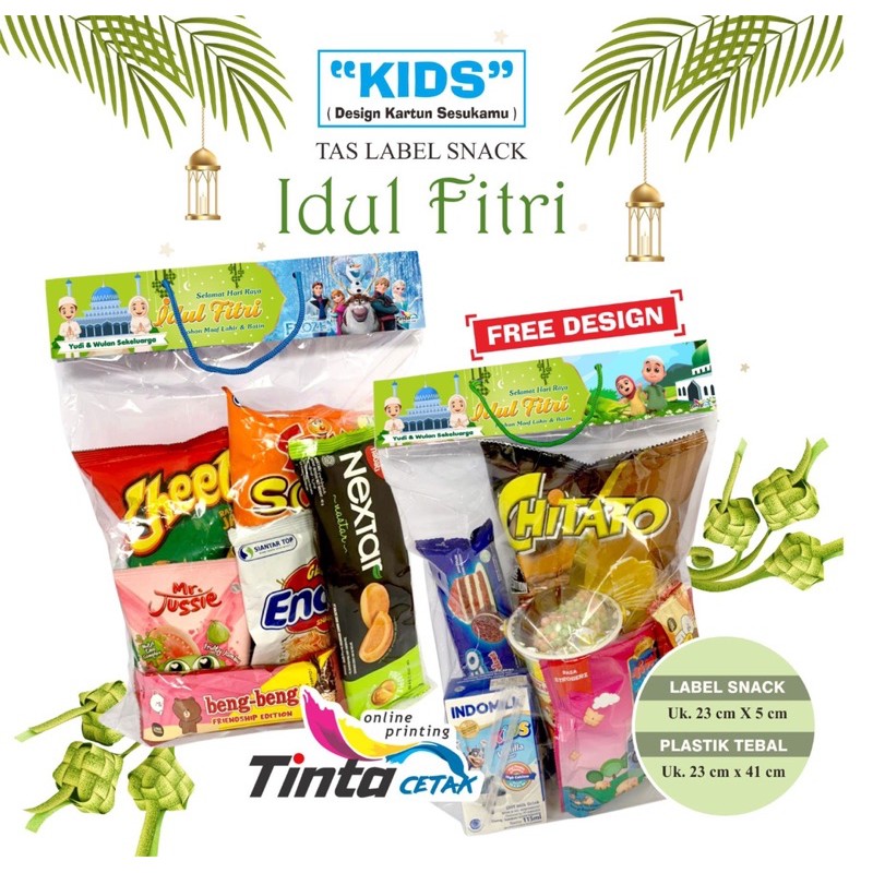 Label Snack Idul Fitri