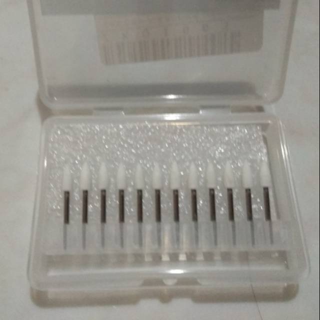 stone bur white/ bur poles /white stone bur