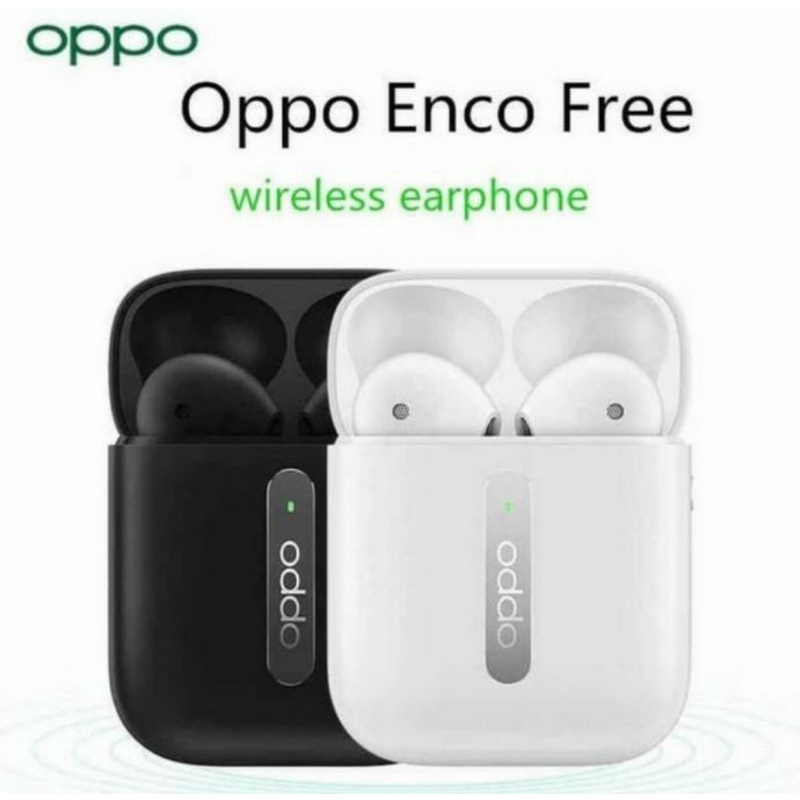 TWS OPPO Enco Free Headset Earphone Bluetooth Wireless