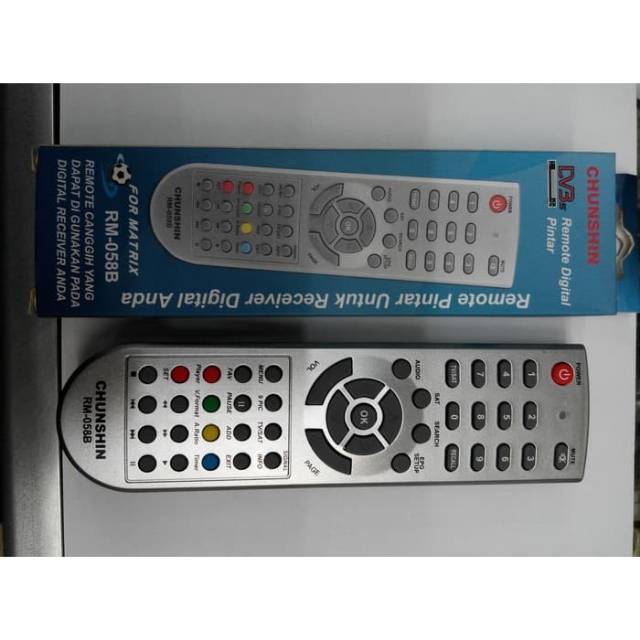 REMOTE/REMOT STB RECEIVER DIGITAL MATRIX HD MPEG MULTI UNIVERSAL