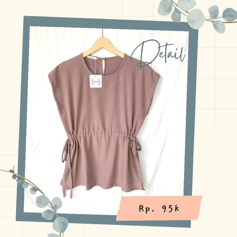 Kia Vest / rompi / outer tanpa lengan Ajmala