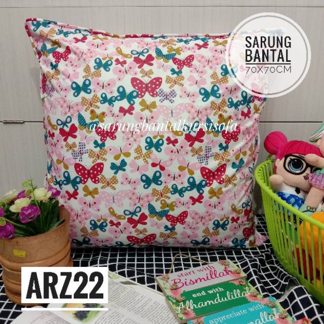 Sarung Bantal  Besar Sarung Bantal Lantai 70x70  cm Shopee 