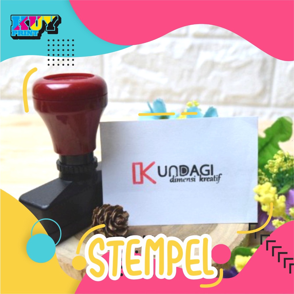 

STEMPEL WARNA WATERPROOF PERUSAHAAN / TOKO / NAMA (PROMO)