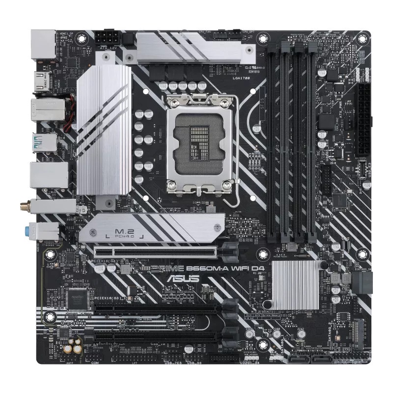 Asus PRIME B660M-A WIFI D4 (LGA1700, B660, DDR4, USB3.2, SATA3)