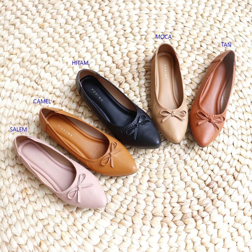 sbm_store - Bonafeet Sepatu Wanita Flat Shoes Kerut