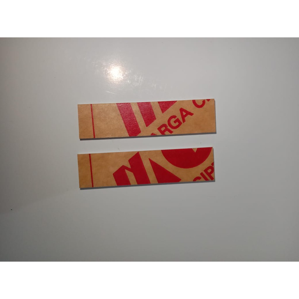 

Akrilik Bahan Nama Dada Name Tag Acrilyc 2 x 8 cm Satuan