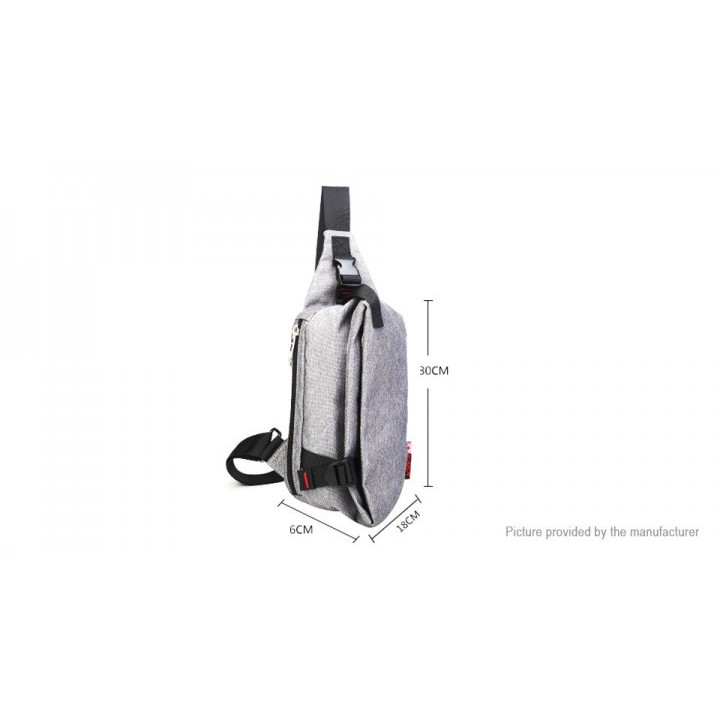 Tas KAKA 99002 Water Resistant Crossbody Chest Bag Slim Backpack