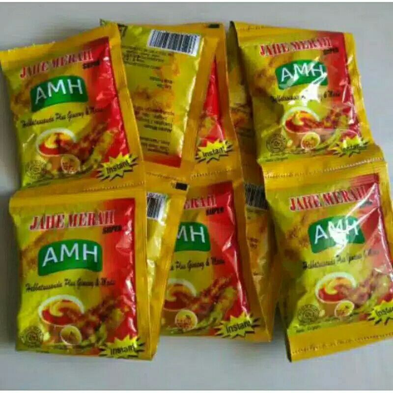 

jahe merah AMH super / AMH renceng 12.caset promo