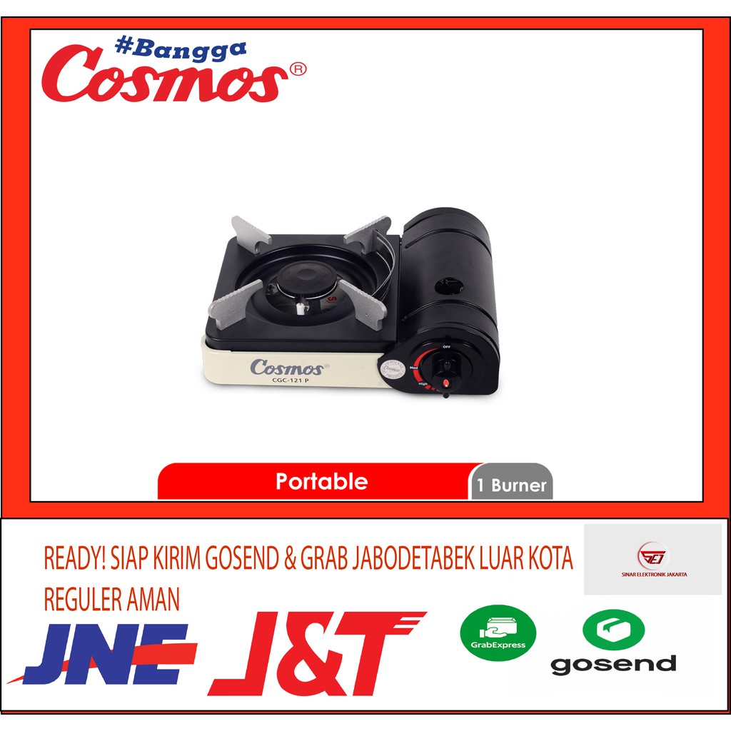 Cosmos CGC-121PN. Kompor Gas Portable Mini. Baru