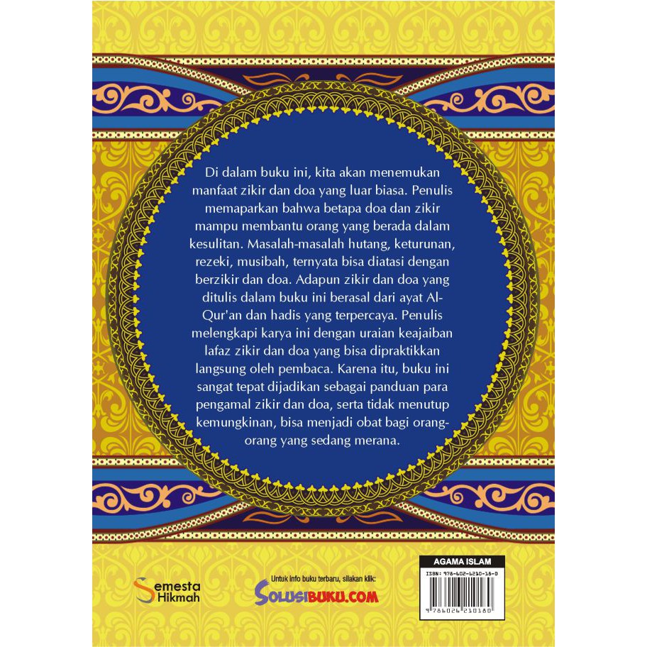 Semesta Hikmah Publishing - Buku Agama Islam _ Koleksi Doa dan Zikir Lengkap Sesuai Al-Qur'an dan Sunnah _ Buku Islami Buku Doa-1