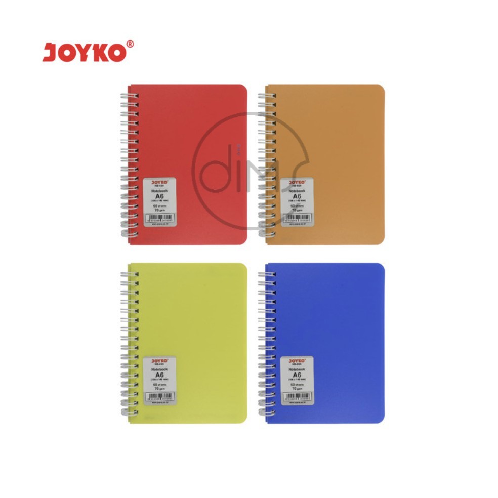 

Joyko Notebook Diary A6 60 Lbr / Buku Catatan Agenda Bergaris NB-665