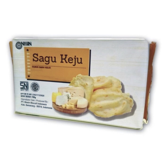 

KERING-KUE- NISSIN SAGU KEJU 110 GR 110GR -KUE-KERING.