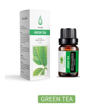 Goojodoq Air Aroma Mini Humidifier / Aromatherapy Purifier Diffuser Memberikan 1 Oil Essential-green tea oil