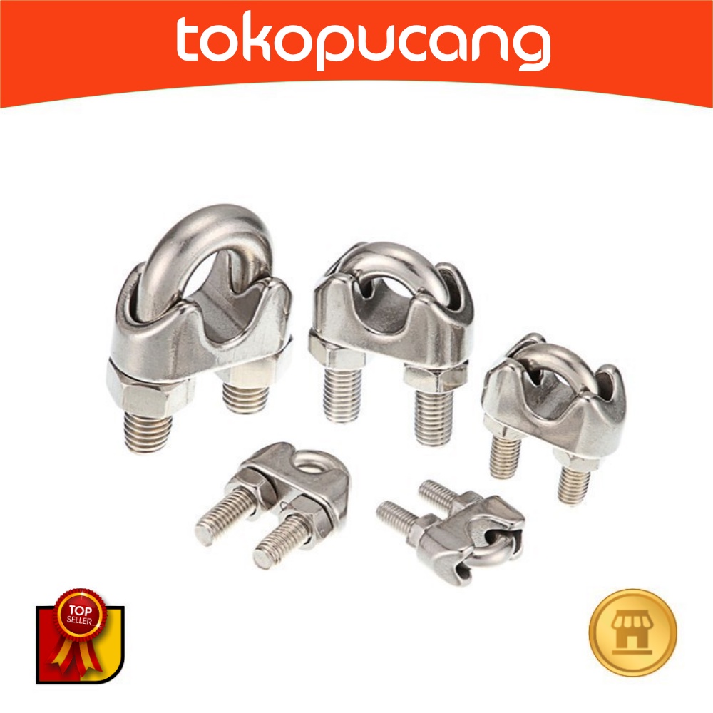 Klem Sling / Klem Seling / Kuku Macan M13 / 13mm ( 1/2" ) Klem Selling
