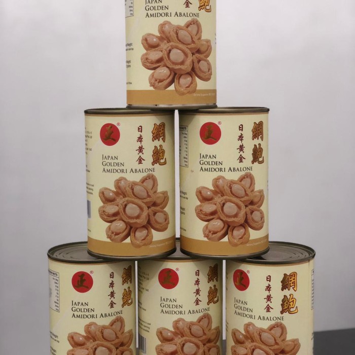 

Spesial Promo - Abalone Singapore, Japan Golden Amidori Abalone 10Pcs Halal Ready Stok