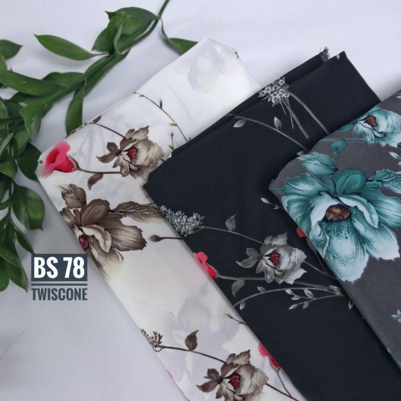 [BS 78] Kain twiscone - Lebar 1.50 - harga per 0,5m
