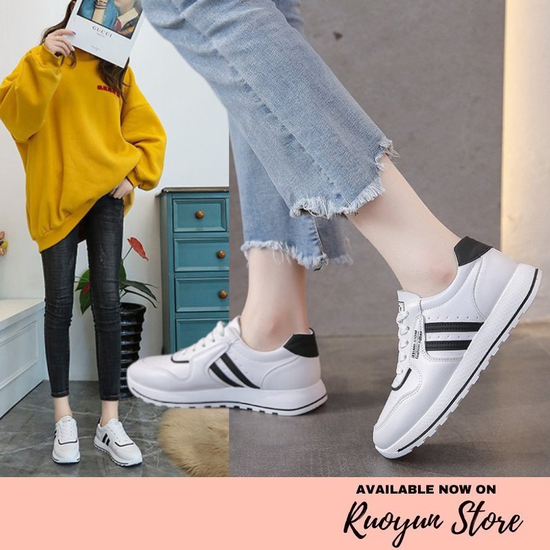 RYX - Shaded Dash Sepatu Sneakers Wanita Fashion Casual - Ori Import