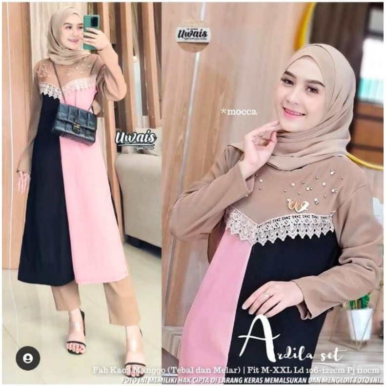 Ardilla Set By Uwais hijab clothing