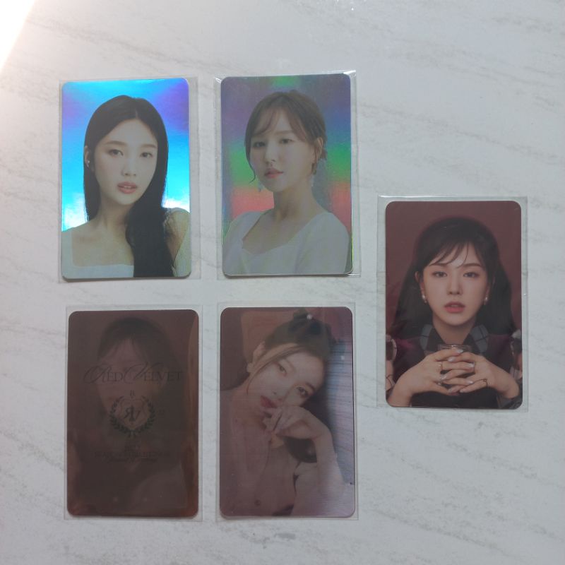 Photocard PC Red Velvet Wendy Joy Benefit Holo Aladin SG21 SMSTORE KNPOPS SG22
