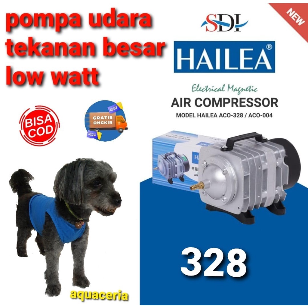 HAILEA 328 pompa udara kolam/aquarium