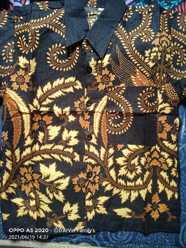 Batik Couple Keluarga Motif Duo Merak Cocok Buat Harian Ataupun Acara Resmi