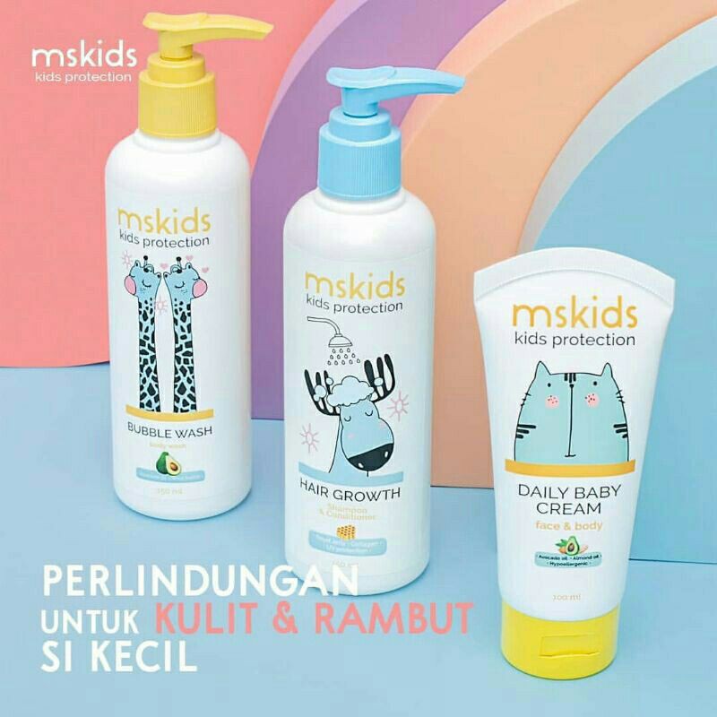 Ms Glow Paket Ms Kids Original / Paket Perawatan Anak Ms Glow Lamongan