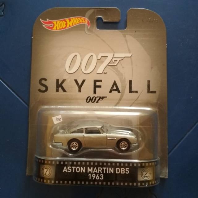 hot wheels hotwheels retro aston martin DB5 1963 skyfall 007 bond