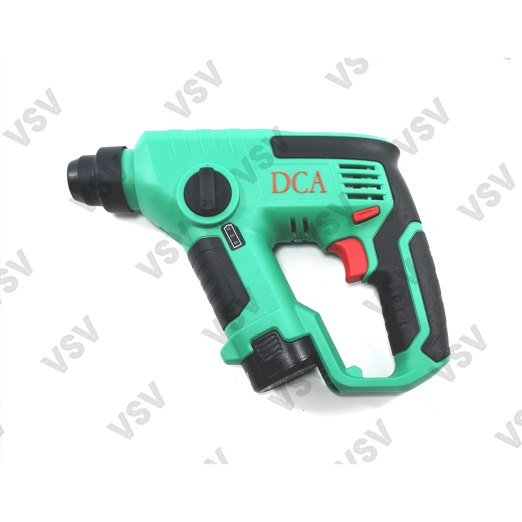 DCA Cordless Rotary Hammer Drill ADZC13 Mesin Bor Tembok Battery DCA