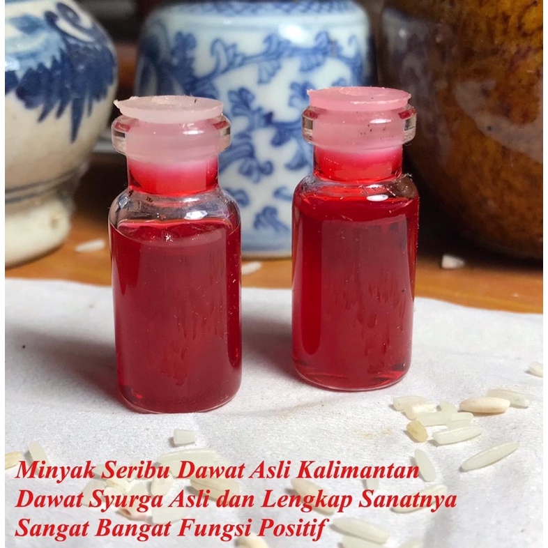 

Minyak 1000 Dawat Merah Asli Kalimantan