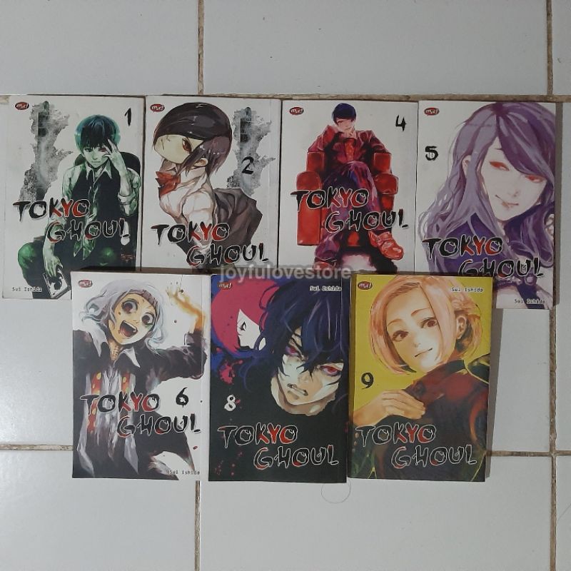 [PRELOVED/SECOND] OBRAL BUKU KOMIK MANGA JEPANG TOKYO GHOUL karya SUI ISHIDA