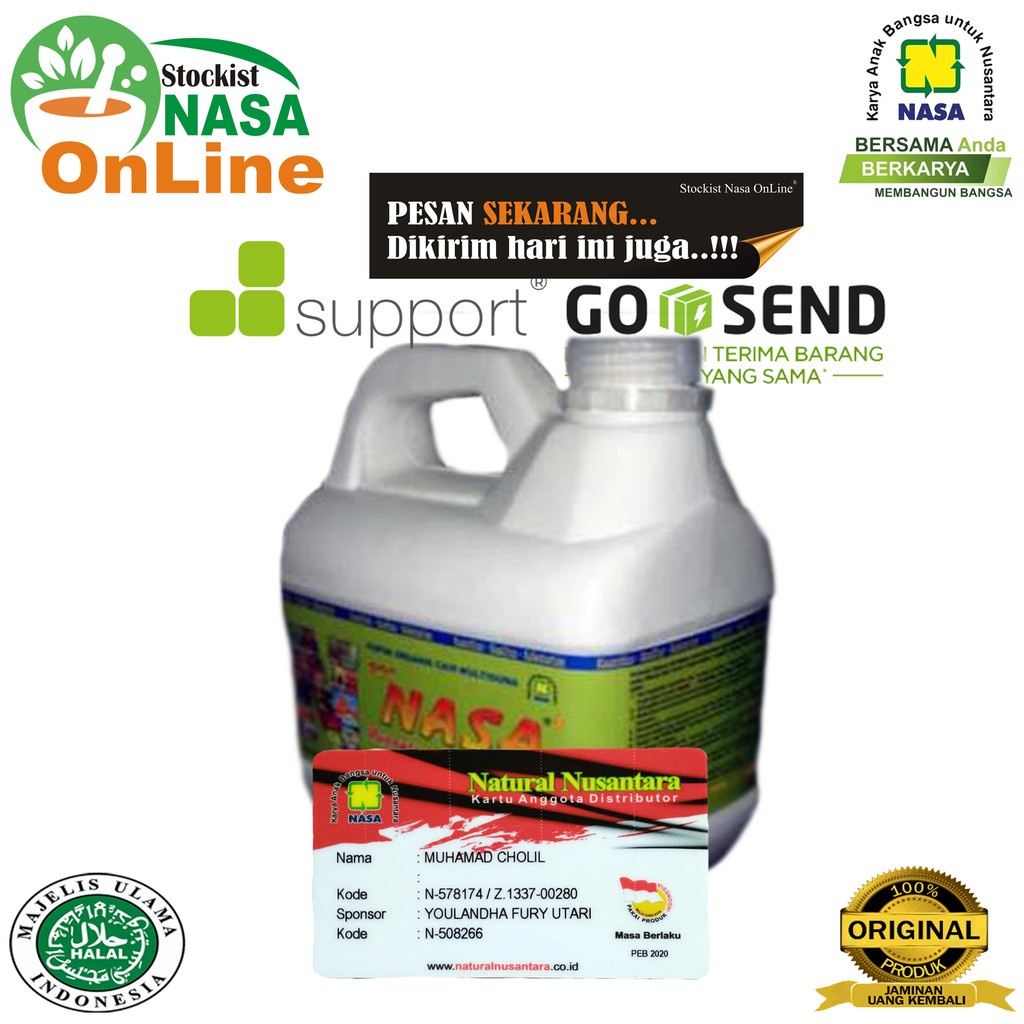 COD POC NASA 3LITER / PUPUK POC NASA CAIR 3 LITER | POC 3 LITER Nasa Pupuk Organik Cair