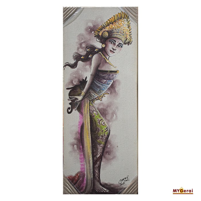 Lukisan Penari Bali Shopee Indonesia