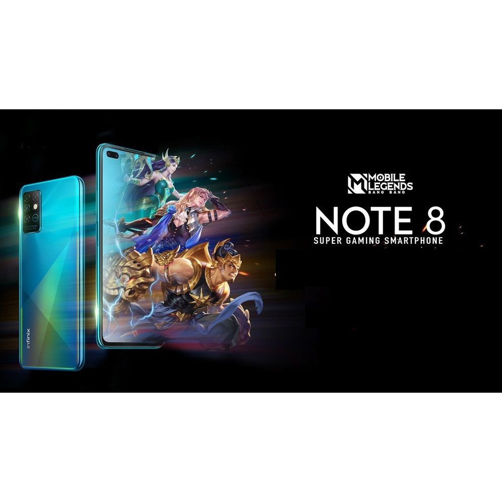 Infinix Note 8 6/128GB RAM 6GB Internal 128GB Garansi Resmi Infinix