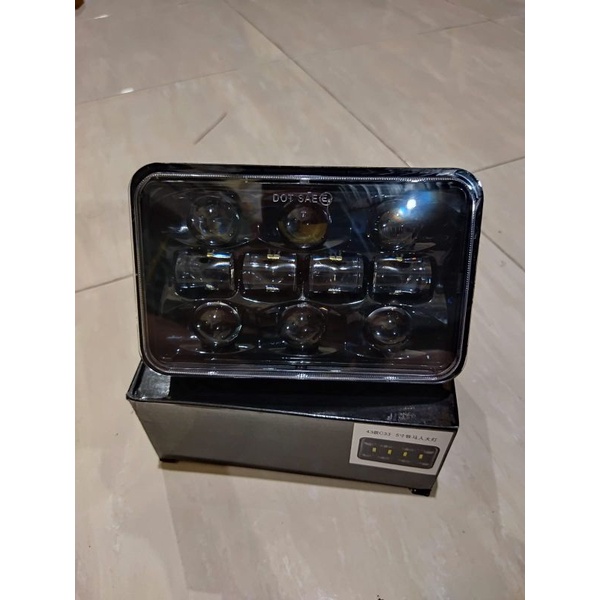 Lampu daymaker kotak headlamp daymaker Kotak pnp GL100 WIN supercup RX-king lampu daymaker GL100