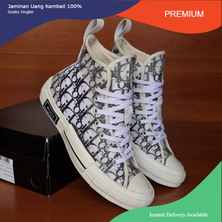 SEPATU CONVERSE 70S HIGH X DIOR OBLIQUE 100% PREMIUM BNIB MADE IN VIETNAM 1:1 ORIGINAL SNEAKERS PRIA