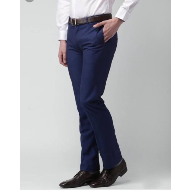 Celana Kantor, Formal Slimfit Pria  Bahan Semi Woll Premium size 27-38