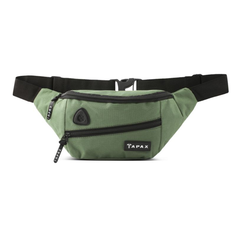 New Arival Tas Waistbag/Selempang Seleting Miring Modern Mini Stylish