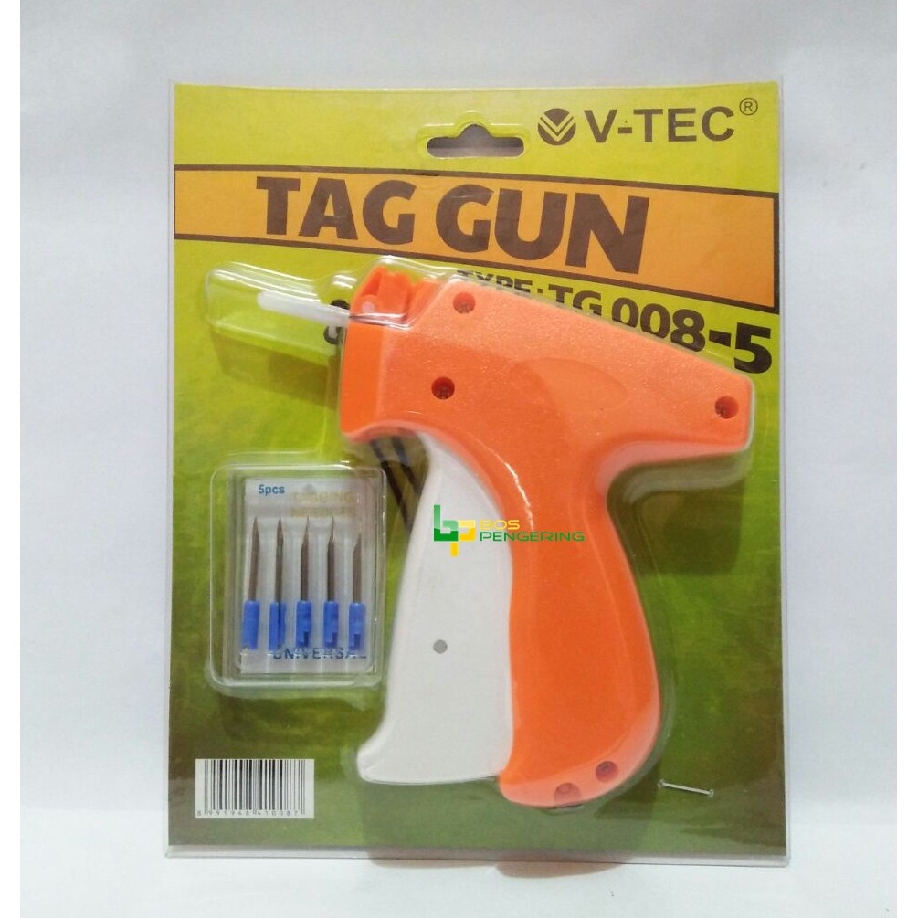 Alat Tembak Jarum - Tag Gun + jarum Penembak Label Kualitas Terbaik Merk Vtec