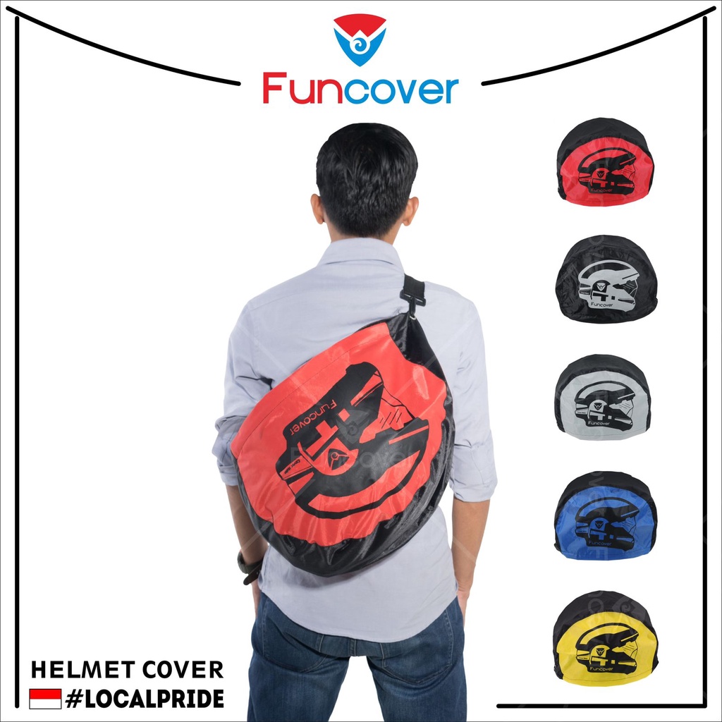 Cover | Tas Helm FUNCOVER Anti Air Hujan Anti Debu