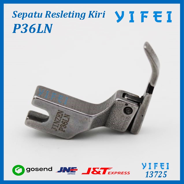 Sepatu resleting sisi kiri P36LN/N(mesin jahit high speed industrial)/Zipper Kiri P36LN/YIFEI-13725