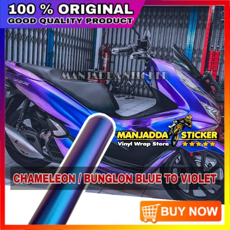 Sticker Bunglon Kualitas Super Premium Skotlet Motor