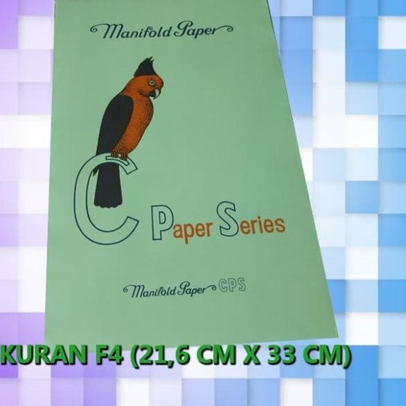 

♀ KERTAS DOORSLAG / DUSLAK / DUSLAH 216 X 330 mm DOORSLAG PUTIH 400 LBR - Putih ➳