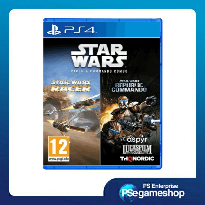 PS4 Star Wars Racer &amp; Commando Combo (R2/English)