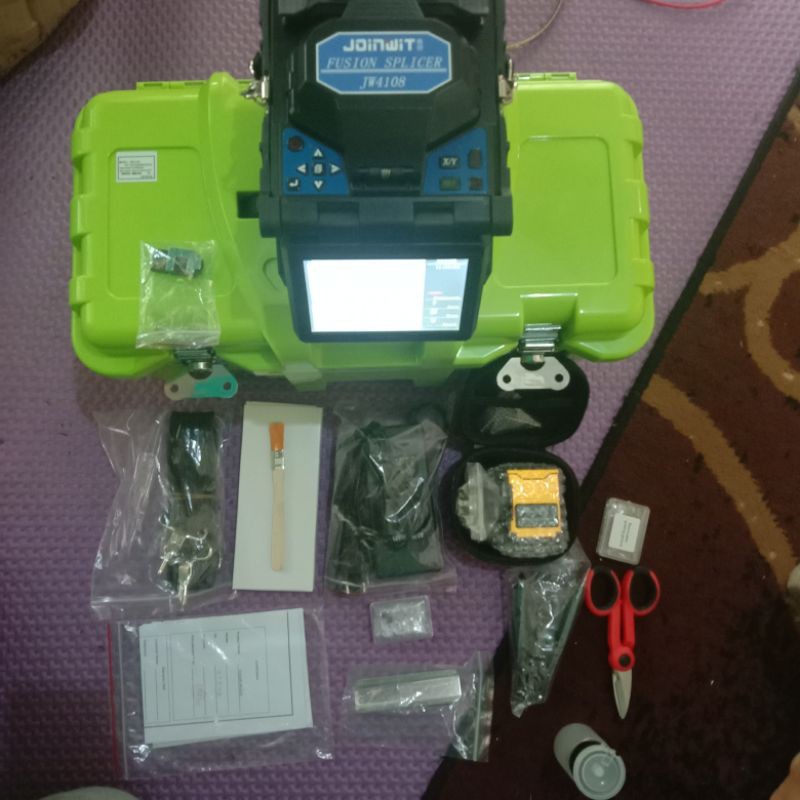 fusion splicer joinwit 4108/splicer joinwit jw4108/alat sambung fiber optik