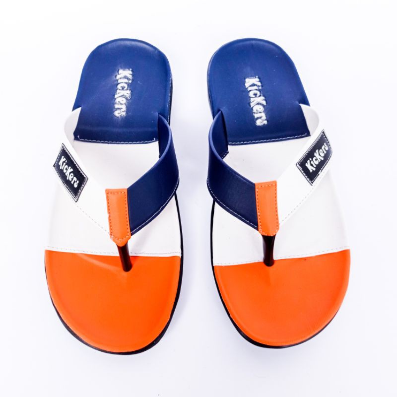 sendal jepit pria terbaru / sandal pria kasual / sandal pria kickers /mstyle