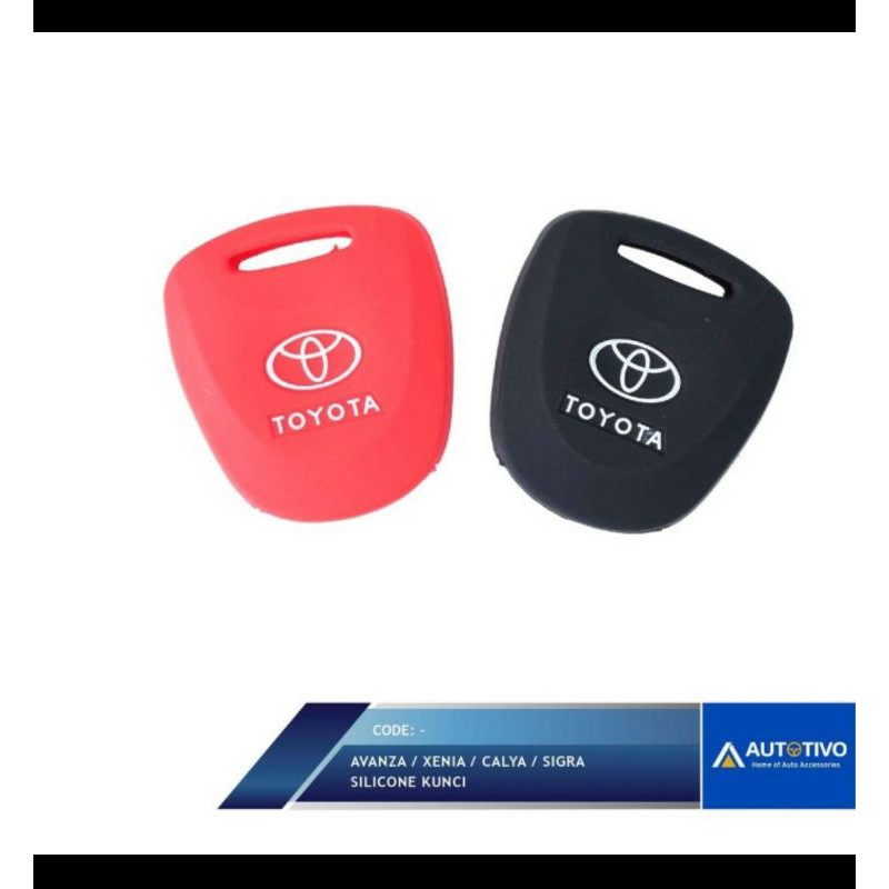 sarung kunci mobil Avanza/ Xenia/ calya silikon remote kunci