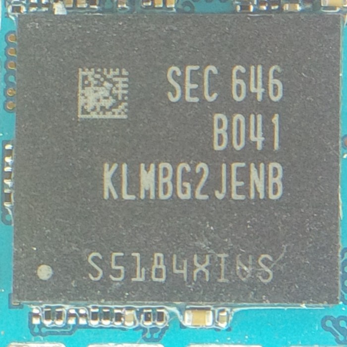 IC eMMC Samsung A10 SM-A105G A105 KLMBG 32GB KLMBG KLMBG2JETD-BO41