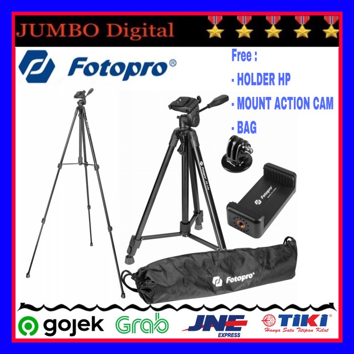 BISA COD TRIPOD FOTOPRO X2 LITE TRIPOD KAMERA TRIPOD HP PENGGANTI DIGI 9300